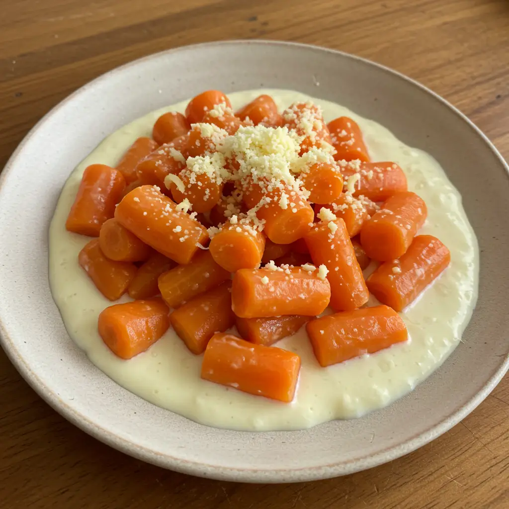 Cenoura ao Molho Branco