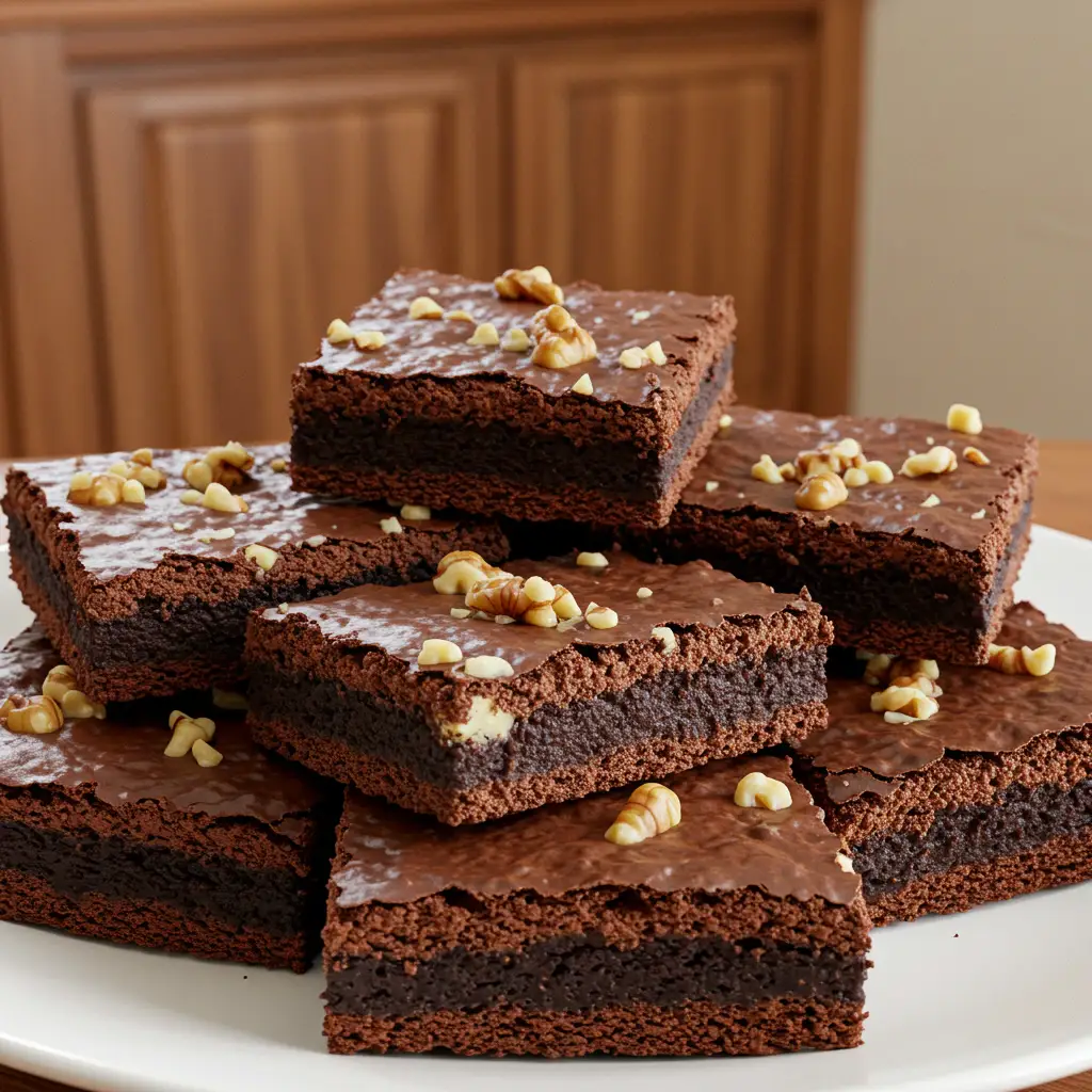 Brownie de Chocolate com Nozes