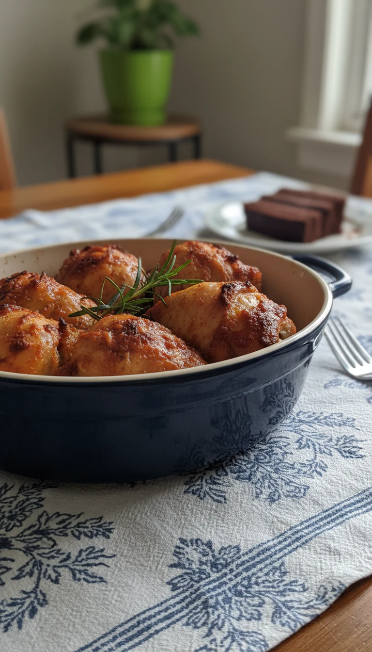 Frango assado com maionese