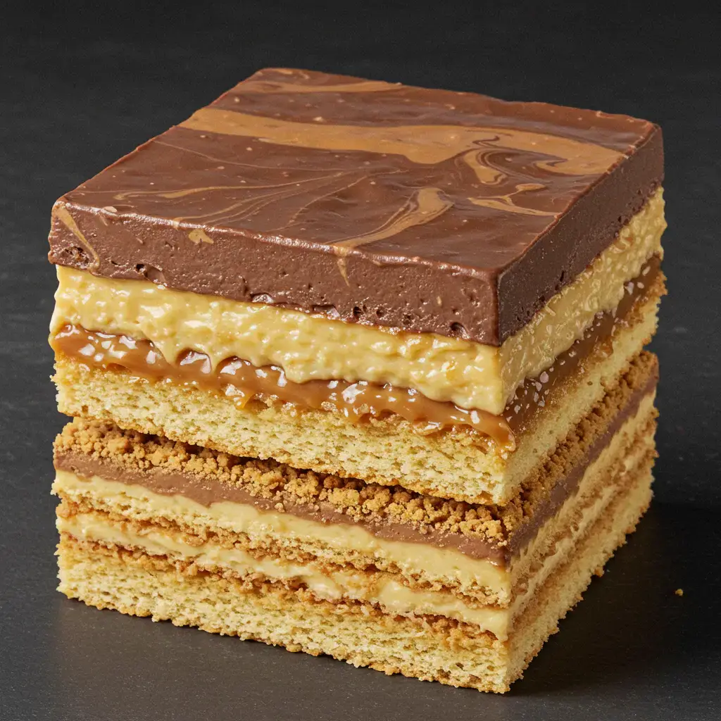 Pão de mel recheado no tamanho de bolo