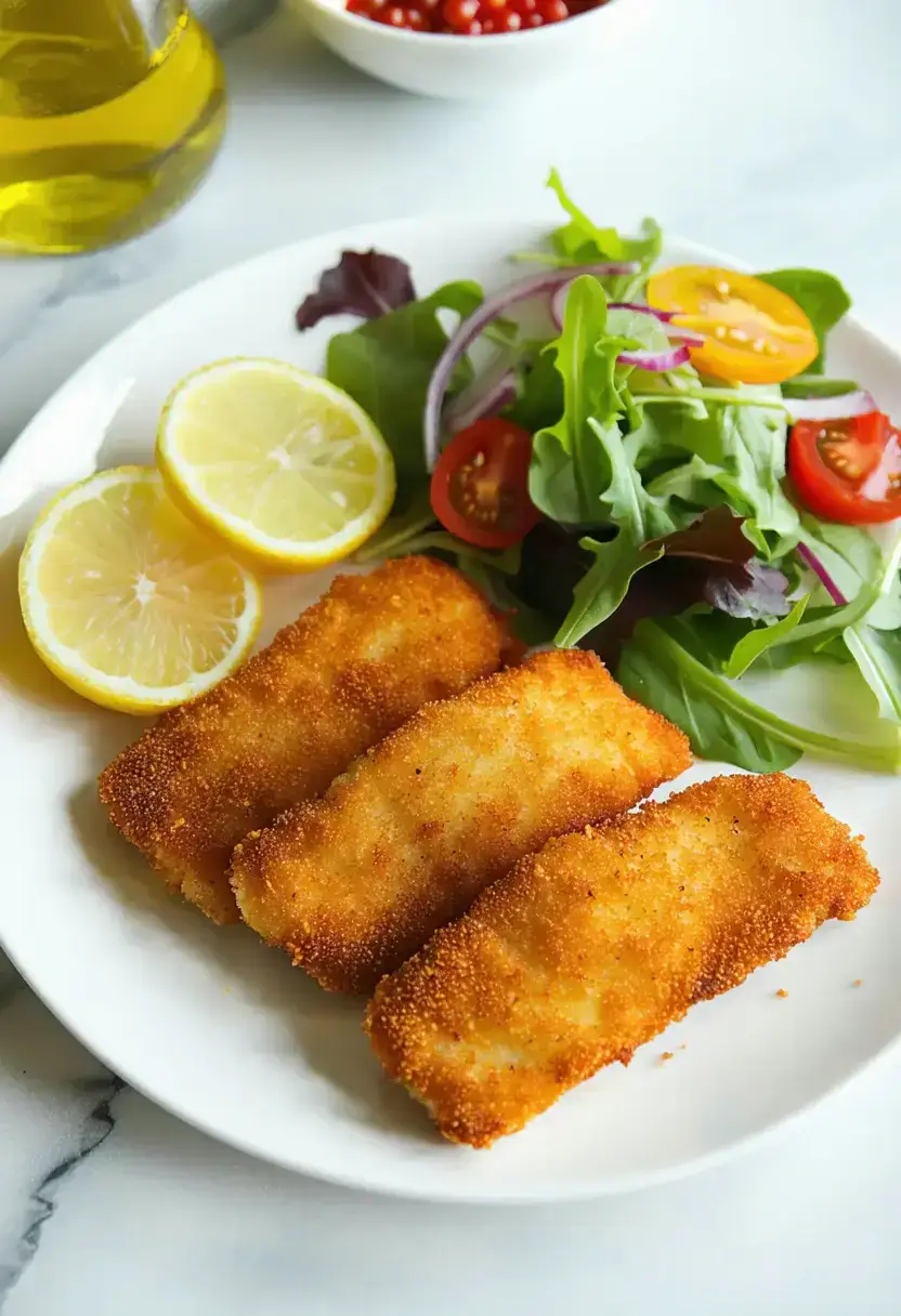 Tilápia à Milanesa Crocante